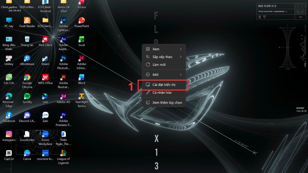 Khôi phục mức zoom mặc định trên Windows bước 1