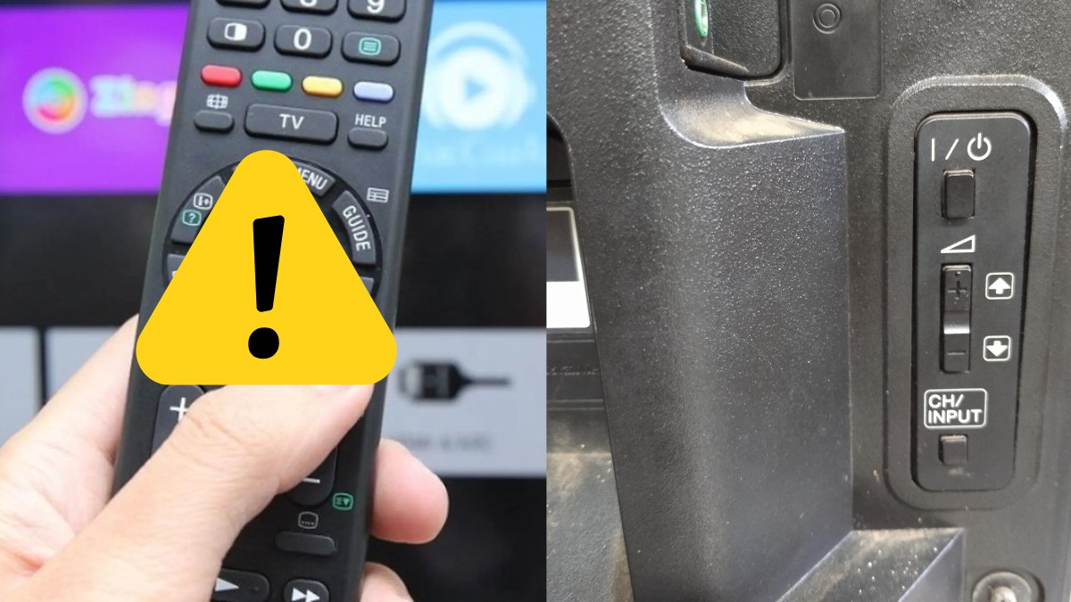 Tại sao phải reset tivi Sony mà không cần điều khiển