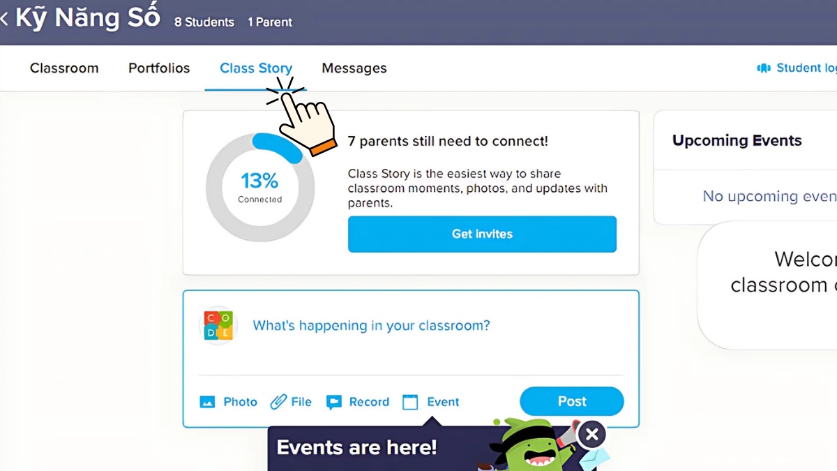 Hướng dẫn chi tiết cách sử dụng ClassDojo bước 8 (Hình minh họa)