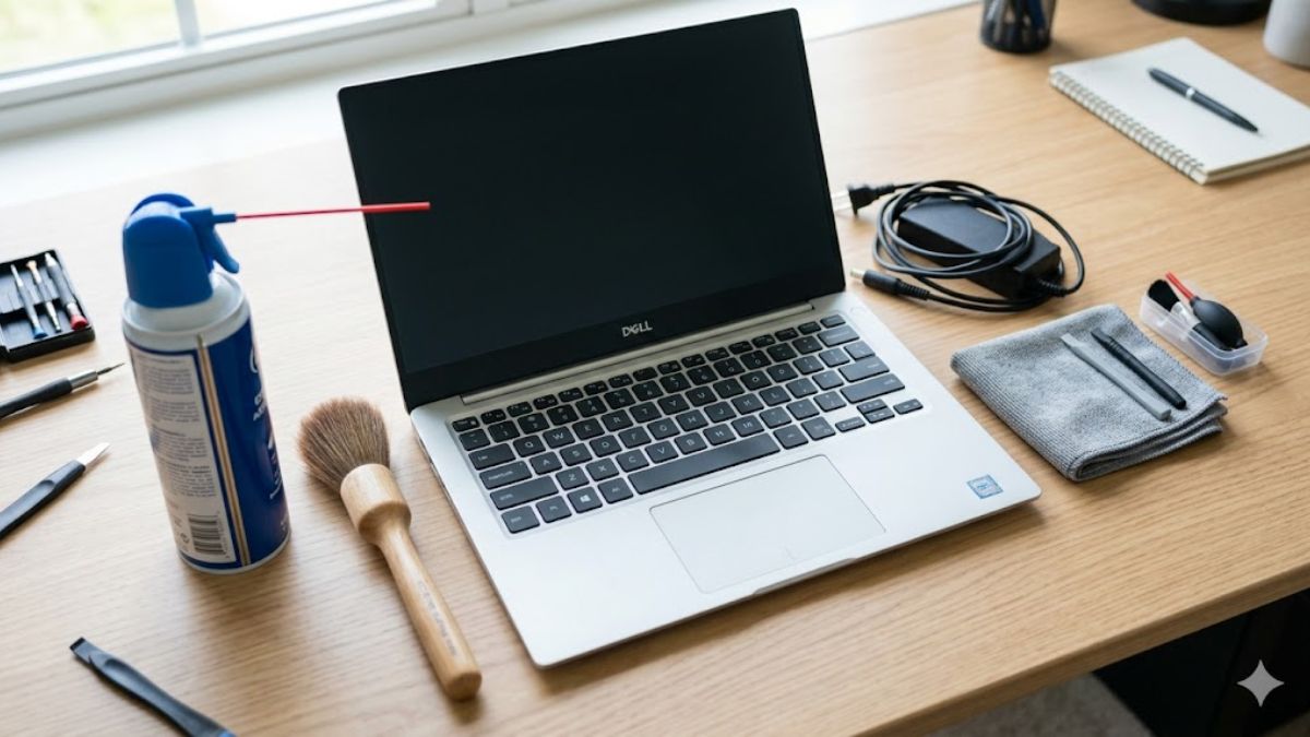 Vệ sinh bàn phím laptop đúng cách