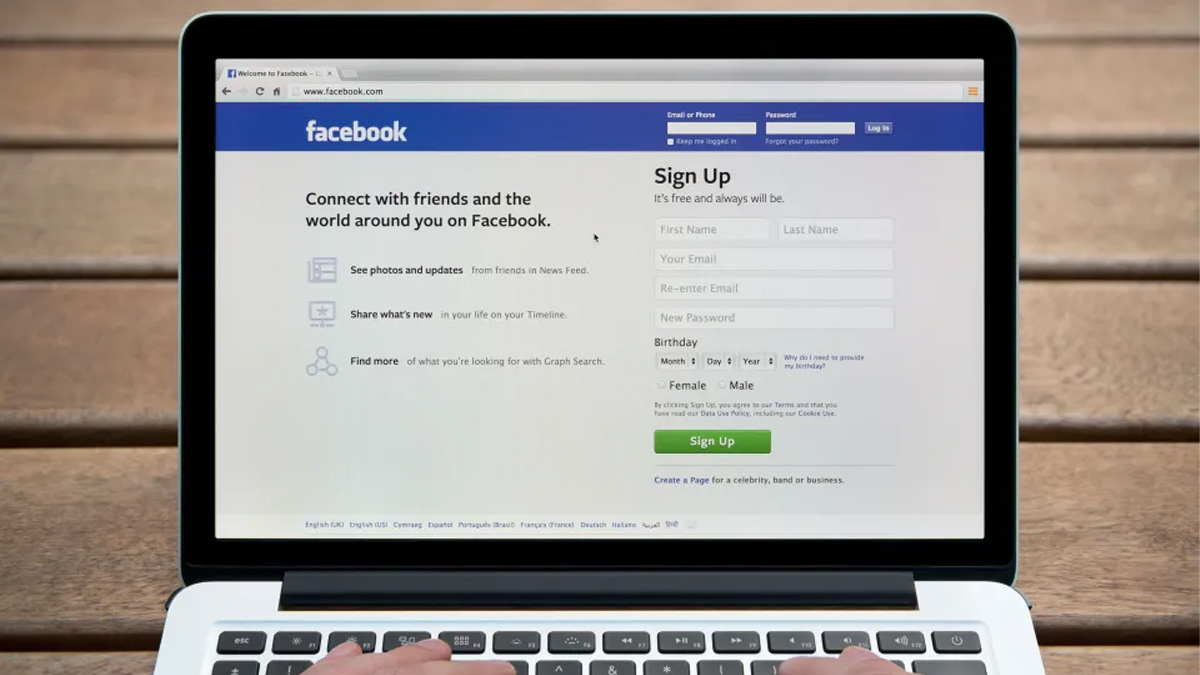 Hiện tại vẫn chưa thể tải trực tiếp Facebook về Macbook
