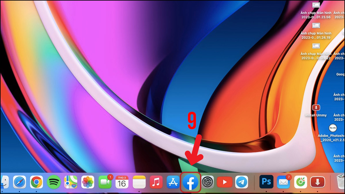 Tải Facebook cho Macbook thông qua trình duyệt web bước 4 1