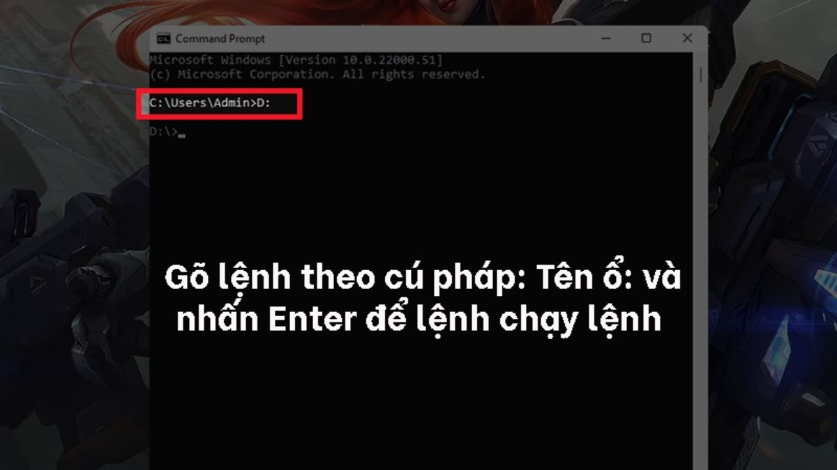 Cách tạo thư mục mới bằng dòng lệnh bước 2 (Hình minh họa)