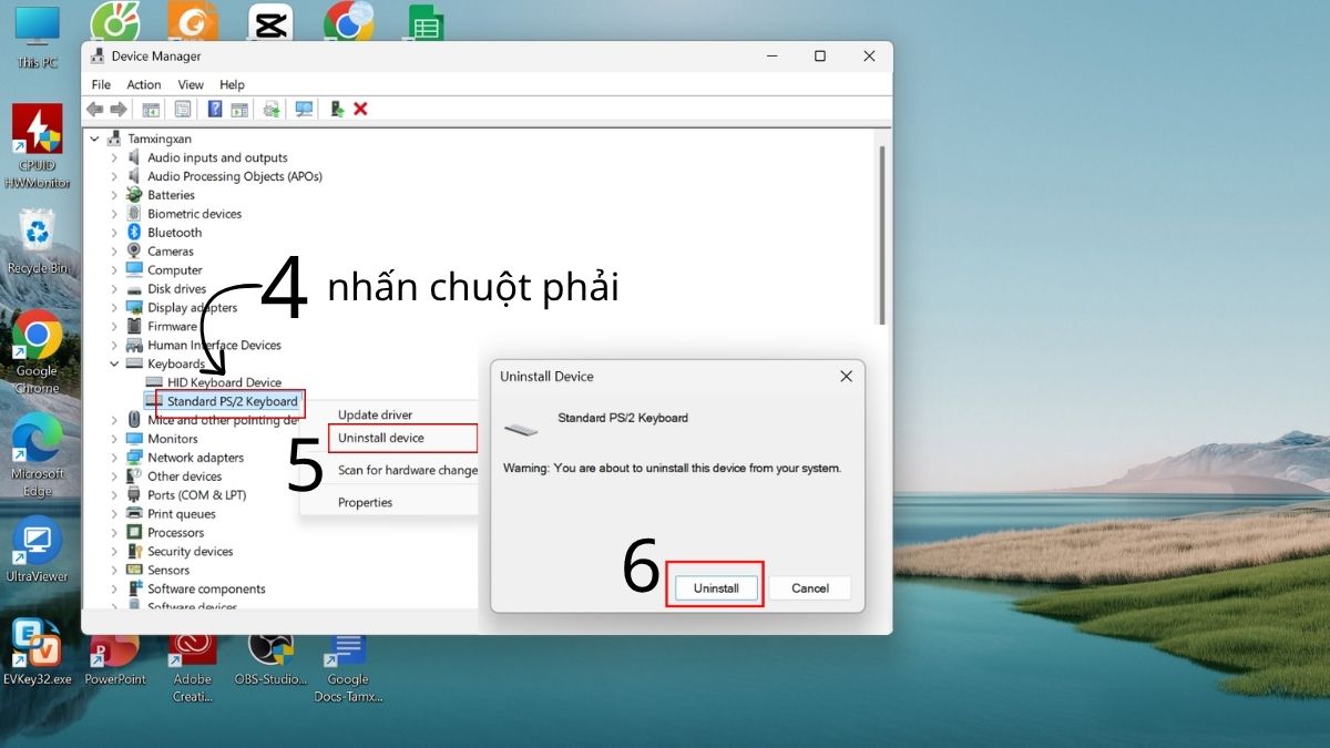 Disable bàn phím laptop
