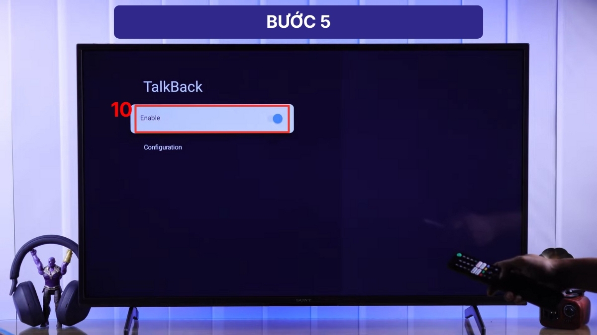 Cách tắt giọng nói trên tivi Sony bằng app điều khiển trên điện thoại bước 5 1