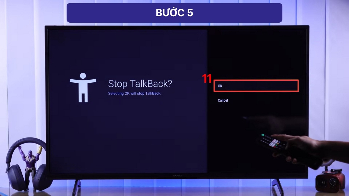 Cách tắt giọng nói trên tivi Sony bằng app điều khiển trên điện thoại bước 5 2