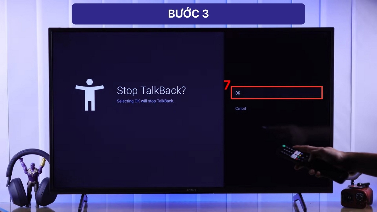 Cách tắt giọng nói trên tivi Sony đơn giản nhất bước 3 2