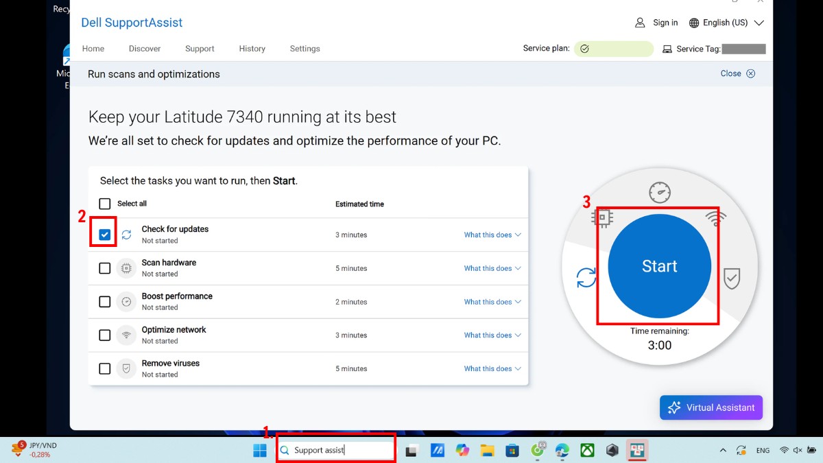 Cập nhật driver và BIOS