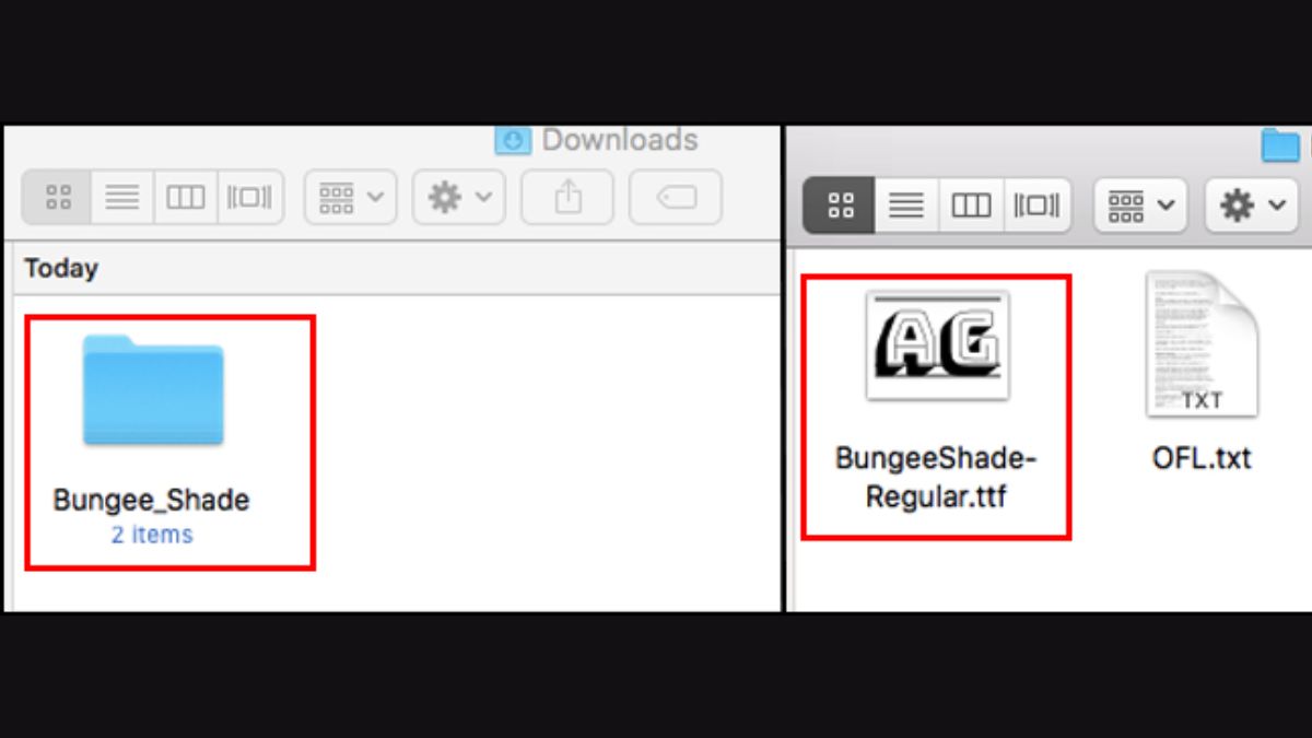 Cách thêm Font chữ vào photoshop bằng Google Font bước 3 (Hình minh họa)