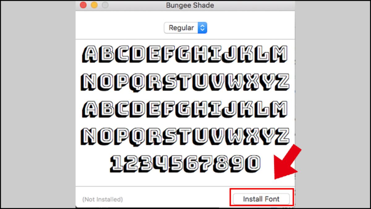 Cách thêm Font chữ vào photoshop bằng Google Font bước 4 (Hình minh họa)