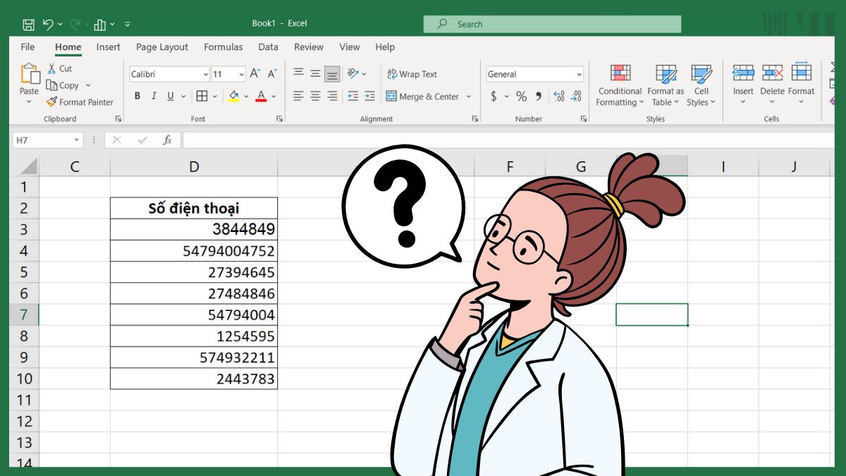 Nguyên nhân Excel tự động ẩn số 0