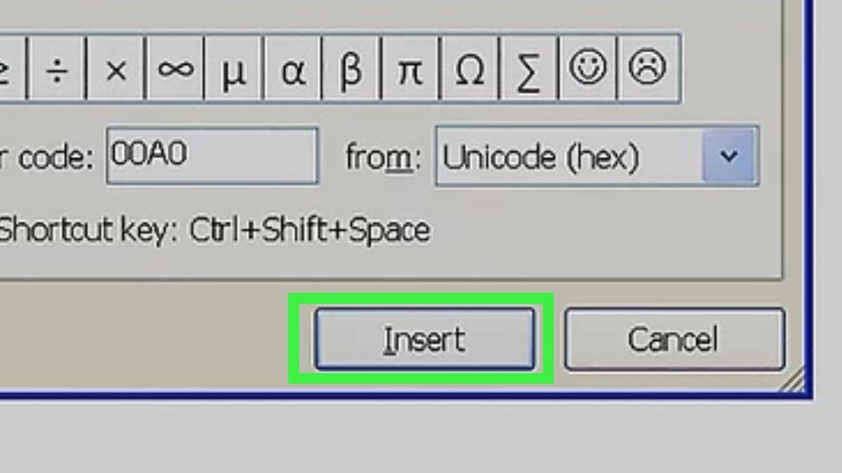 Cách viết số mũ trong Word bằng Symbol bước 3