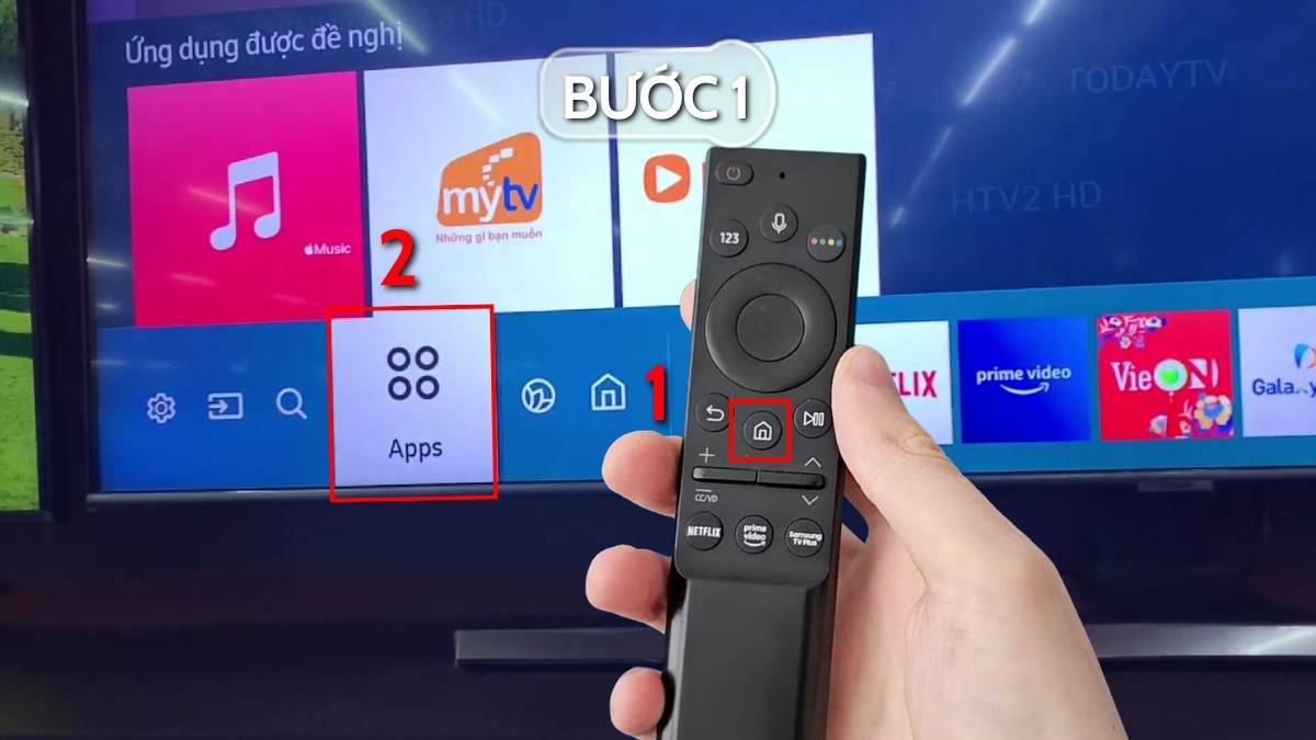 Gỡ cài đặt các ứng dụng ít sử dụng bước 1