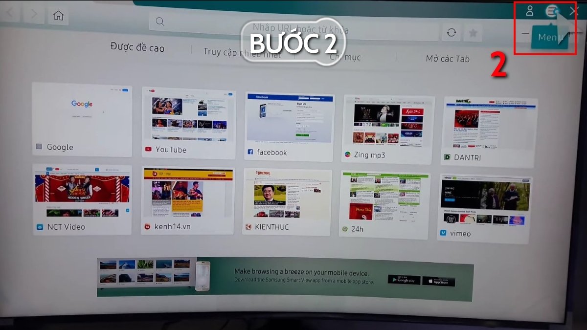 Xóa lịch sử duyệt web và cookie trên trình duyệt bước 2