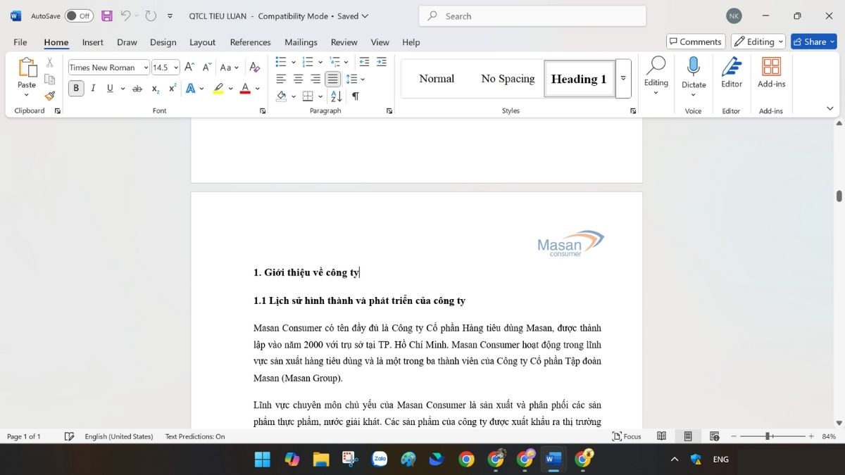 Cách xóa trang trống trong Word đơn giản bước 1