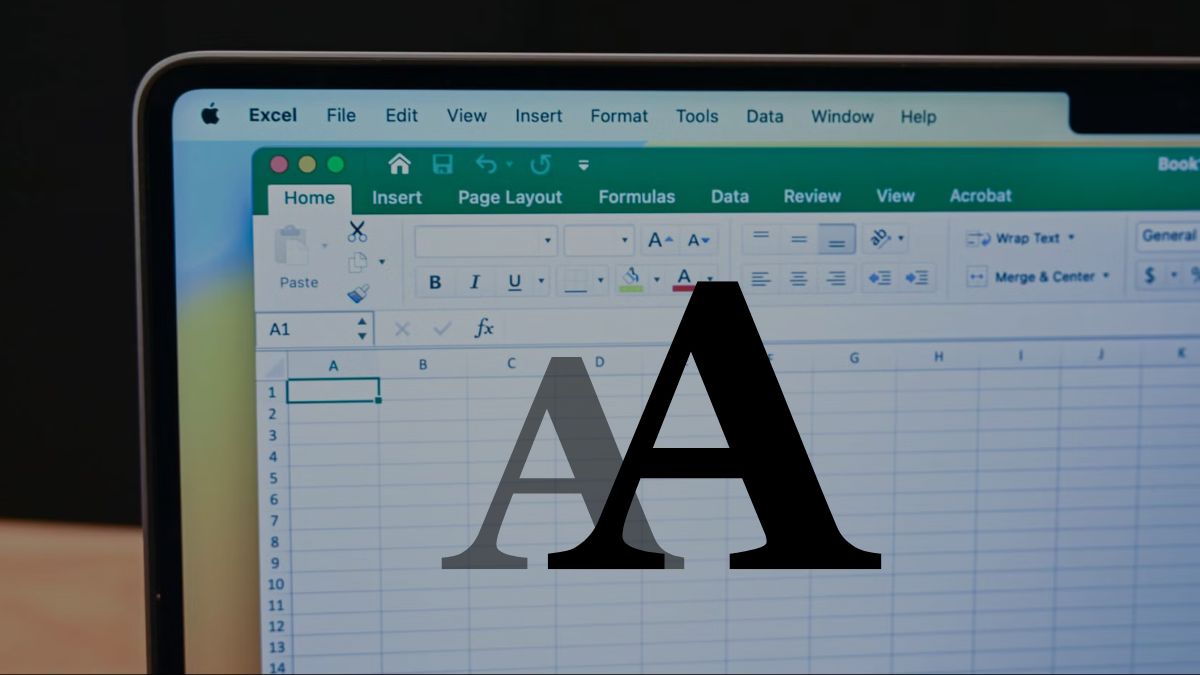 Mẹo nhỏ giúp Excel trên MacBook hiển thị font ổn định hơn