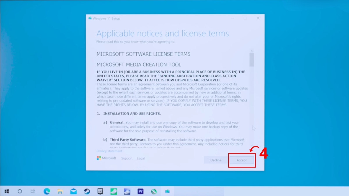 Cài đặt lại Windows bằng USB bước 1 2