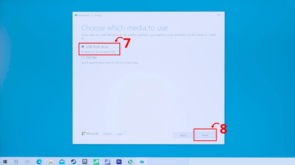 Cài đặt lại Windows bằng USB bước 1 4