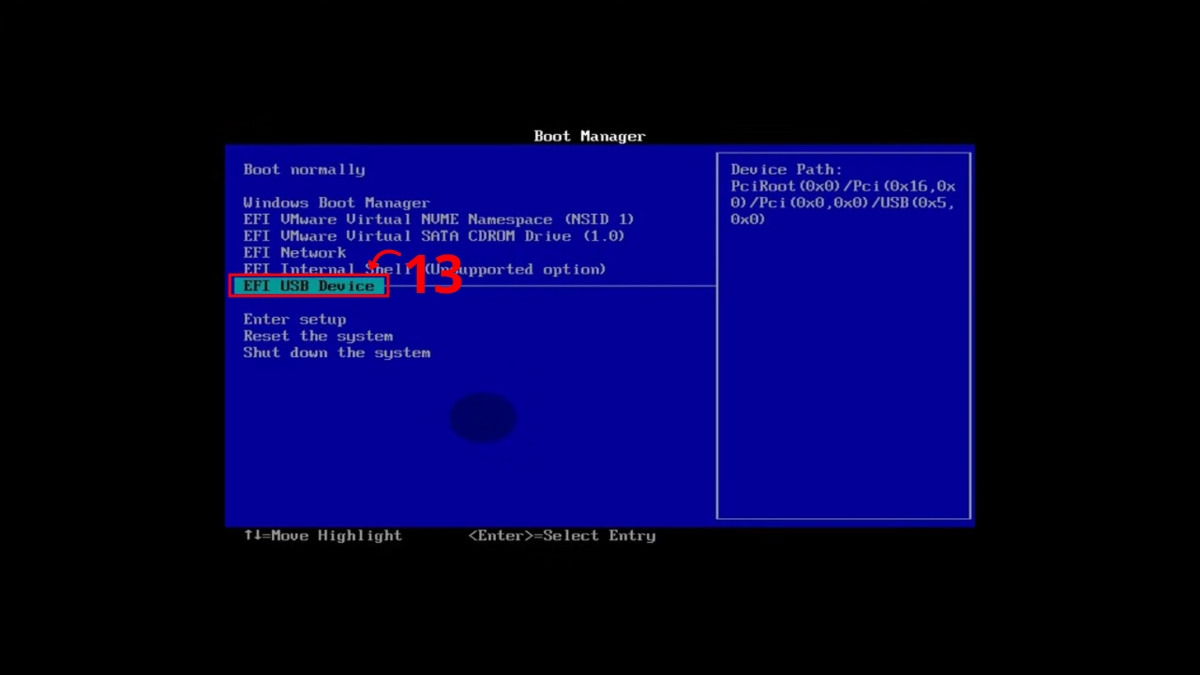 Cài đặt lại Windows bằng USB bước 2 1