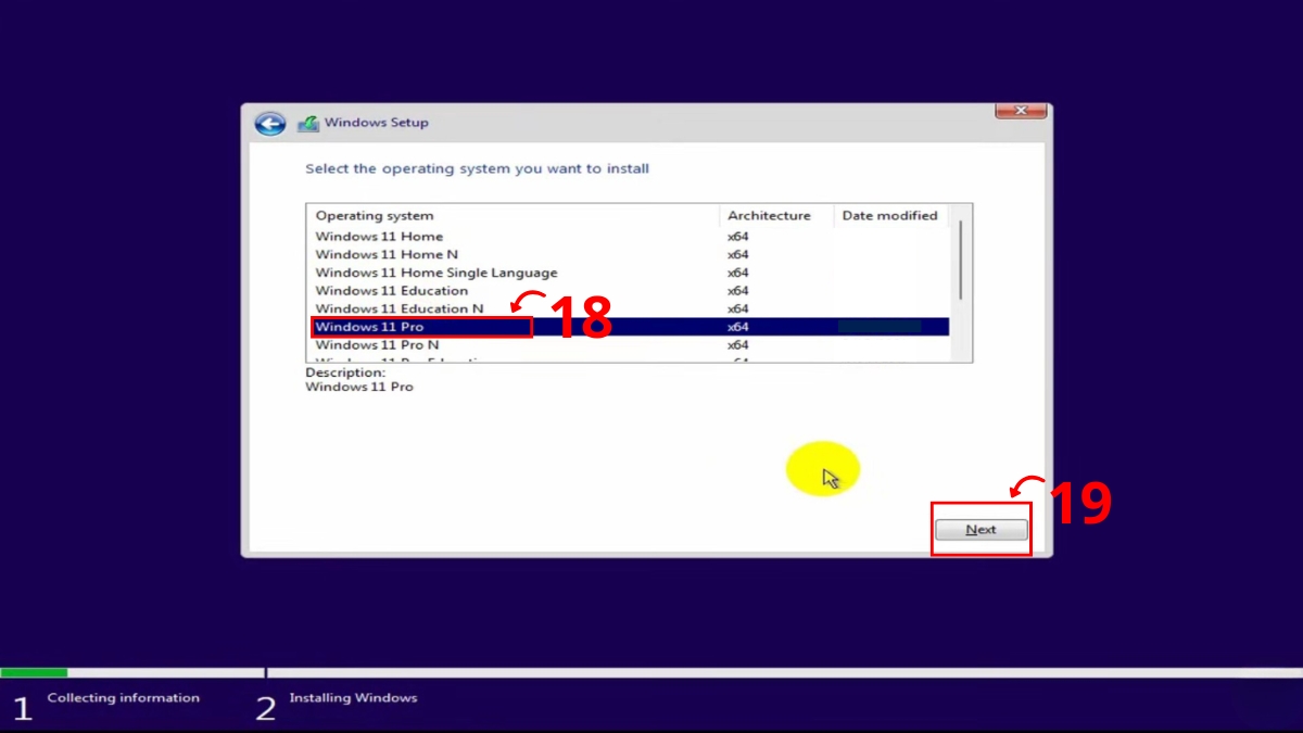 Cài đặt lại Windows bằng USB bước 3 3