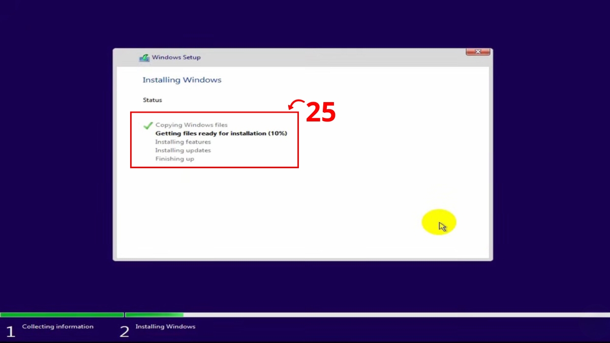 Cài đặt lại Windows bằng USB bước 3 7