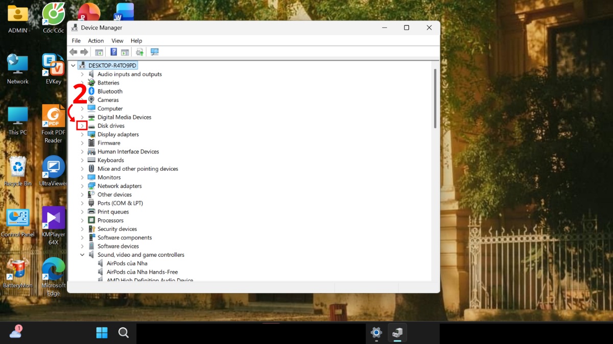 Cập nhật Driver đầy đủ cho máy bước 2