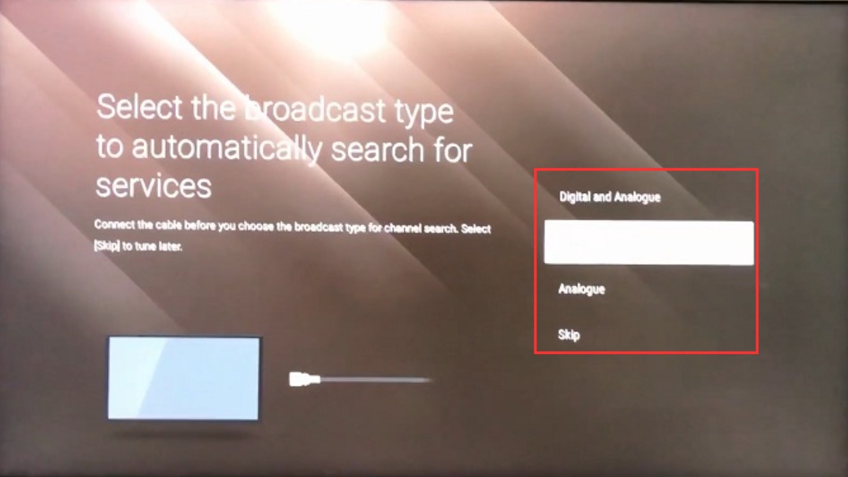Tiến hành dò kênh