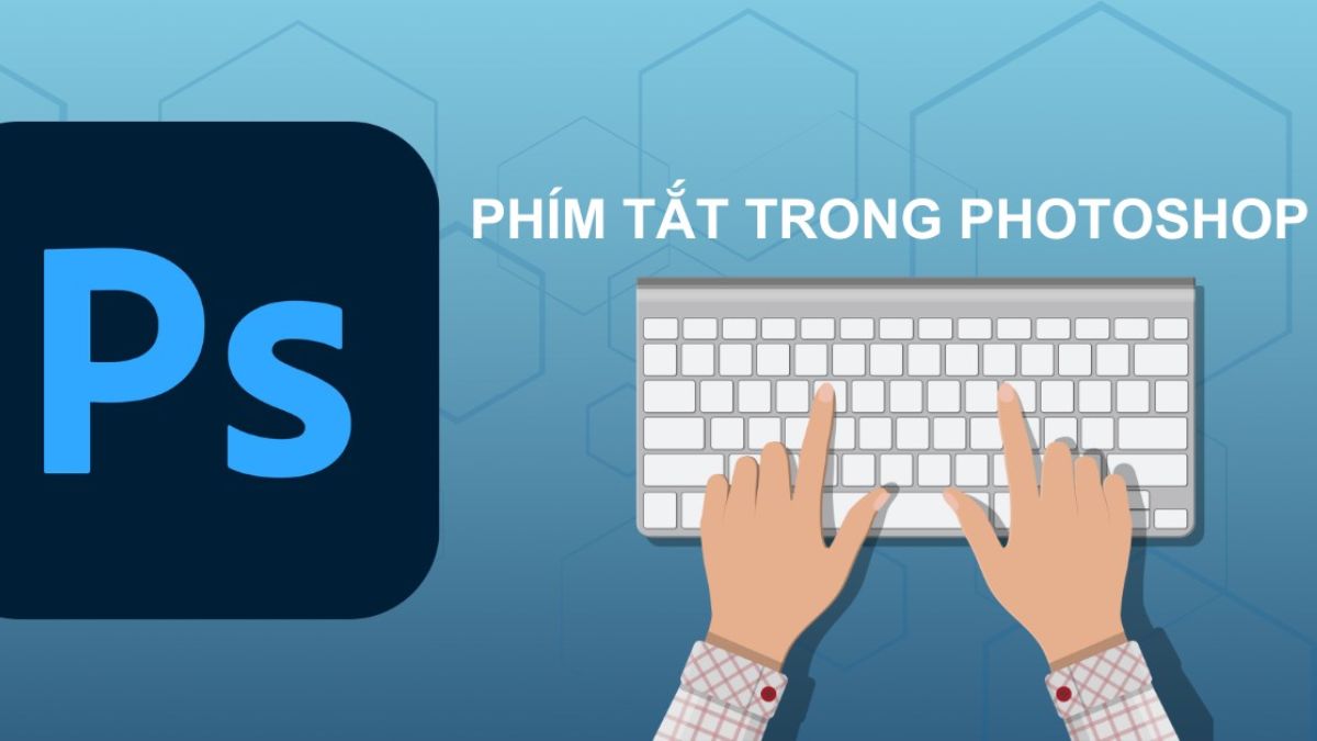Các phím tắt hỗ trợ căn giữa trong Photoshop nhanh chóng