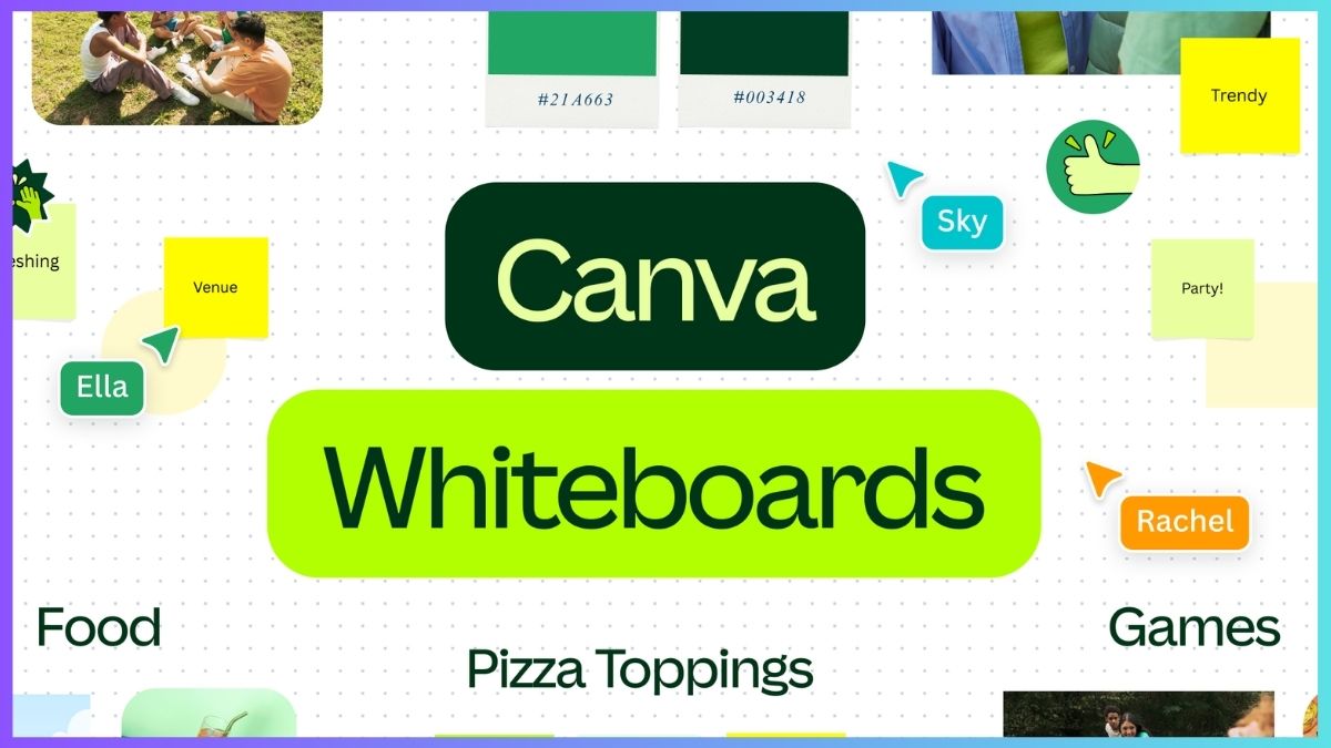 Canva Whiteboard hay bảng trắng trong Canva dùng để sáng tạo tùy thích