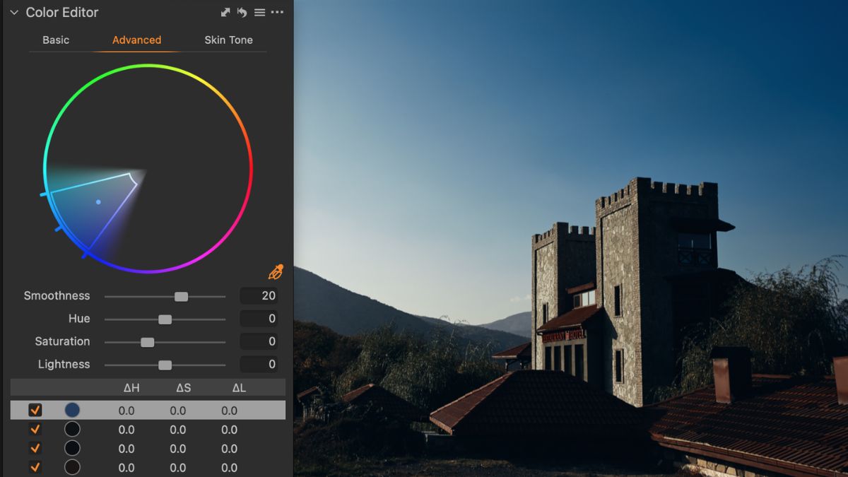 Điểm mạnh vượt trội của Capture One là khả năng xử lý màu sắc chuyên sâu