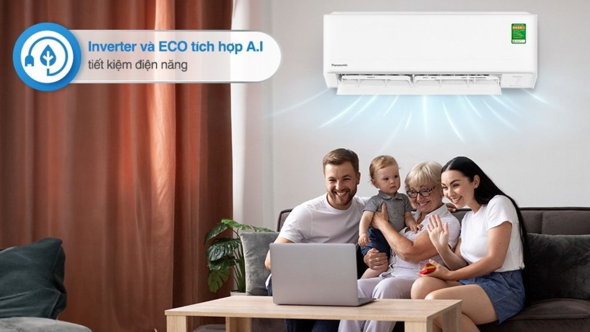 Nguyên lý hoạt động của chế độ Eco trên máy lạnh Panasonic