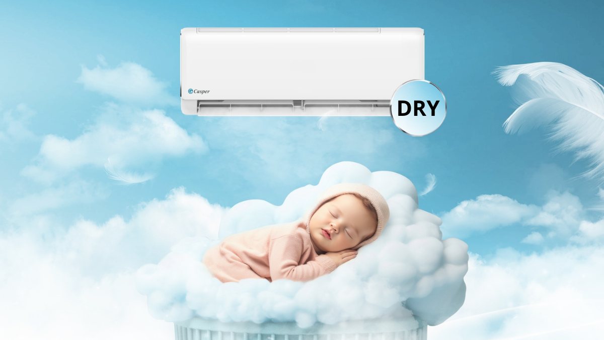 Ưu điểm của chế độ hút ẩm Casper