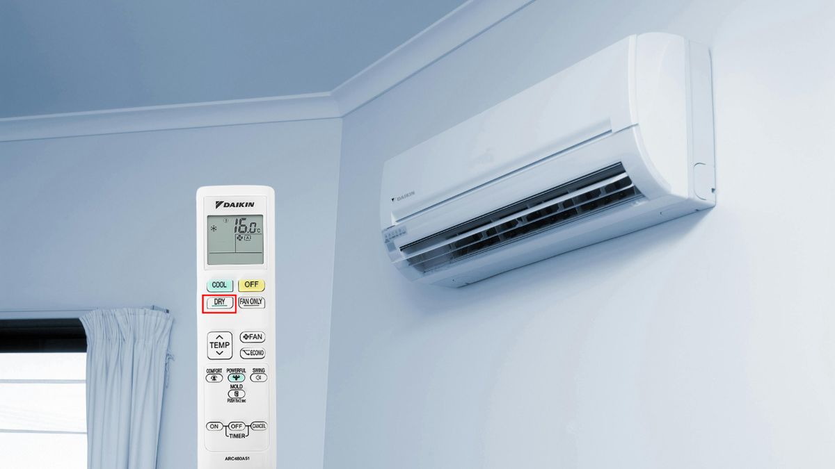 Trường hợp nên sử dụng chế độ hút ẩm của điều hòa Daikin