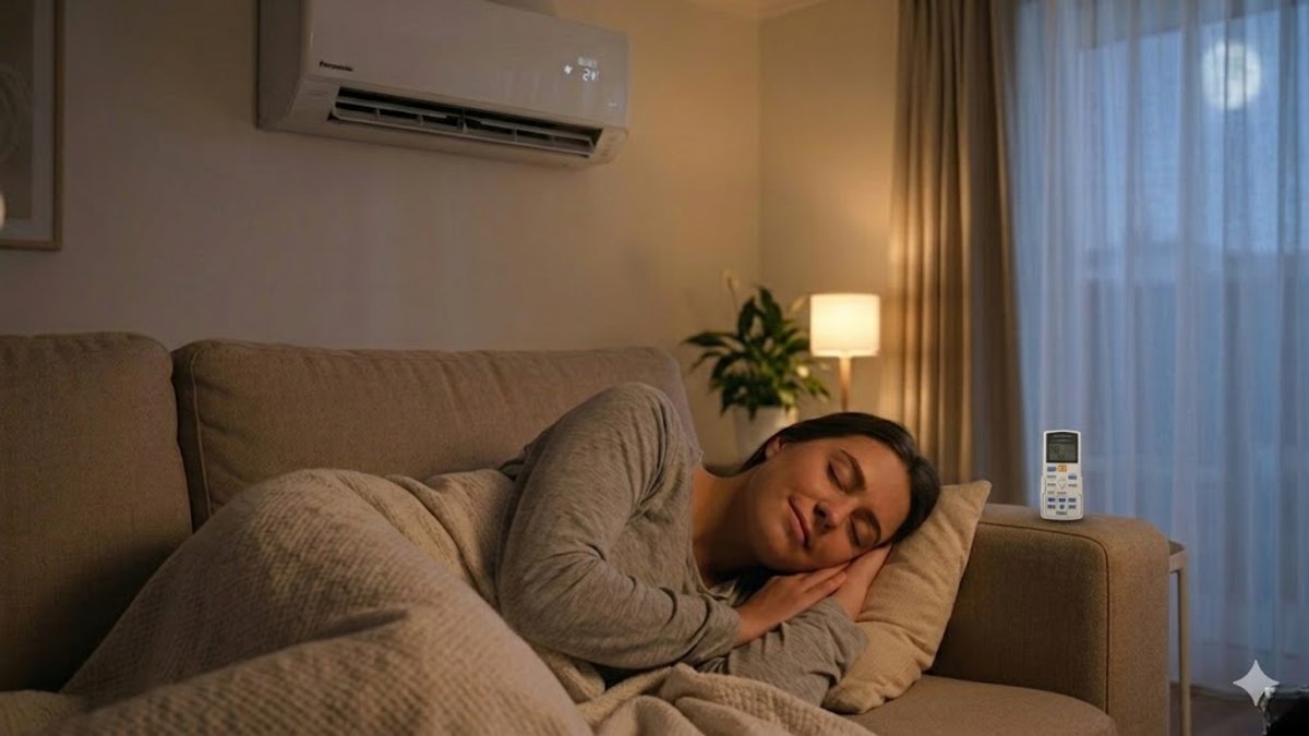Chế độ Quiet của máy lạnh Panasonic hỗ trợ giả tiếng ồn  ào khó chịu