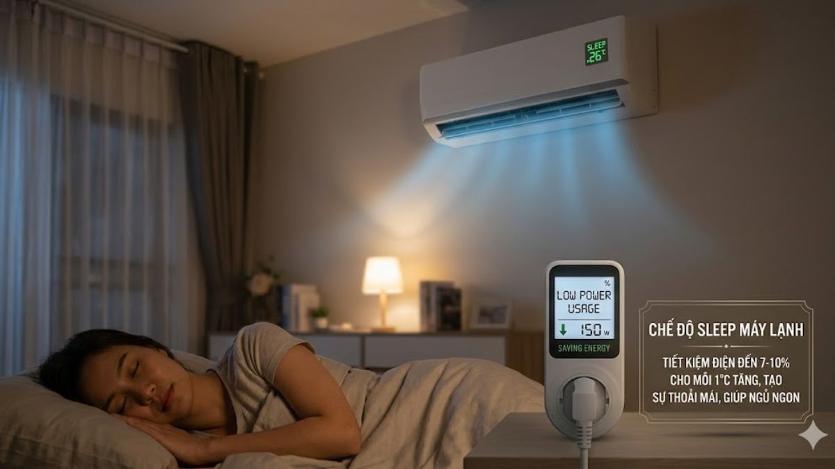 Chế độ Sleep là một giải pháp hỗ trợ tiết kiệm điện