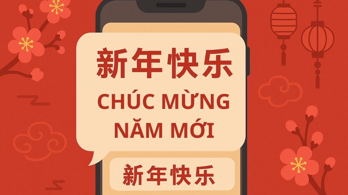 Mẫu tin nhắn chúc mừng Tết bằng tiếng Trung hay
