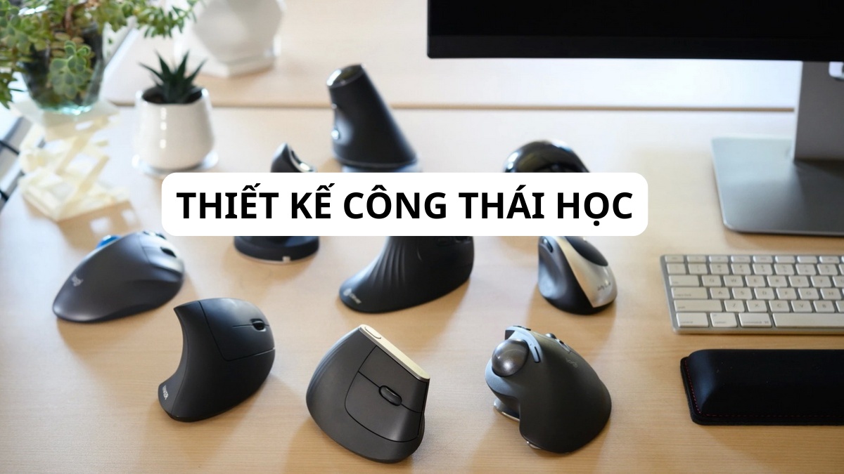Thiết kế công thái học thông minh tăng khả năng trải nghiệm