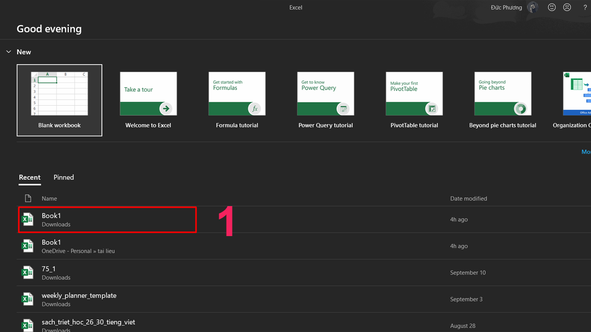 Cách chuyển file Excel sang file ảnh nhanh chóng bước 1