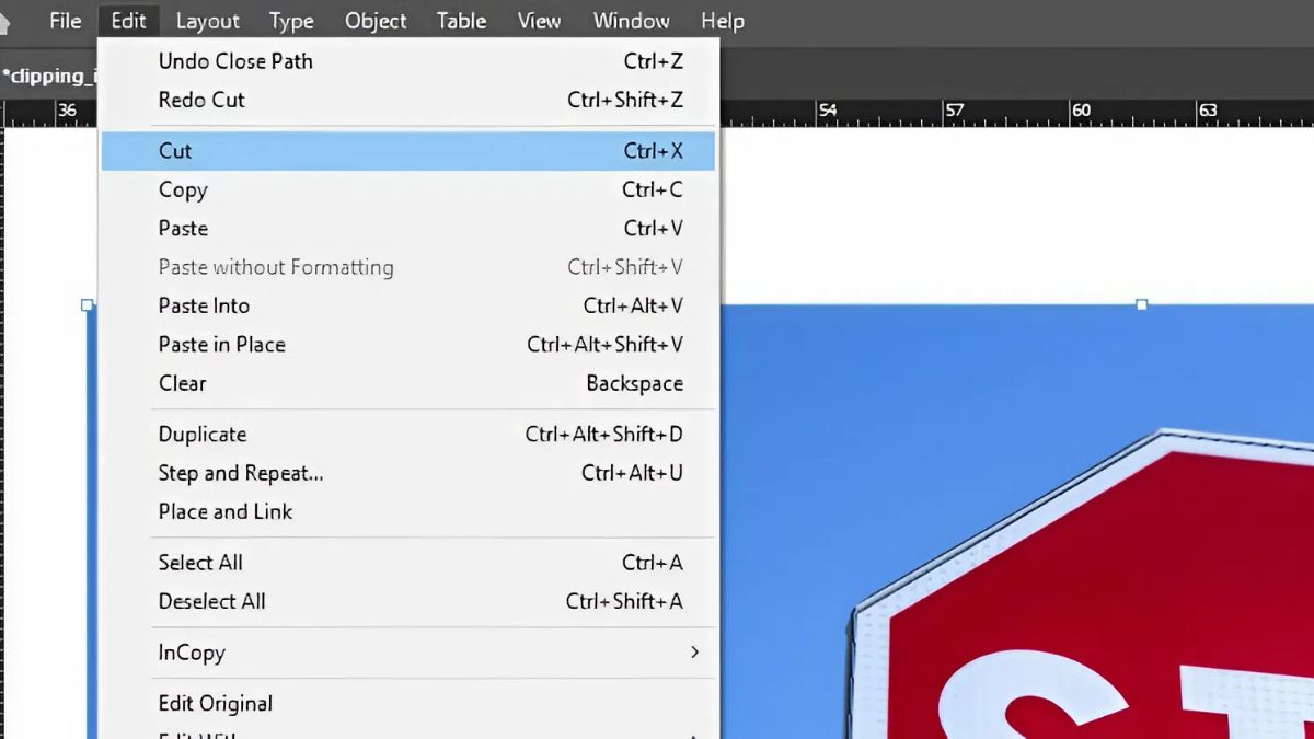 Cách tạo Clipping Mask trong InDesign đơn giản bước 3 (Hình minh họa)