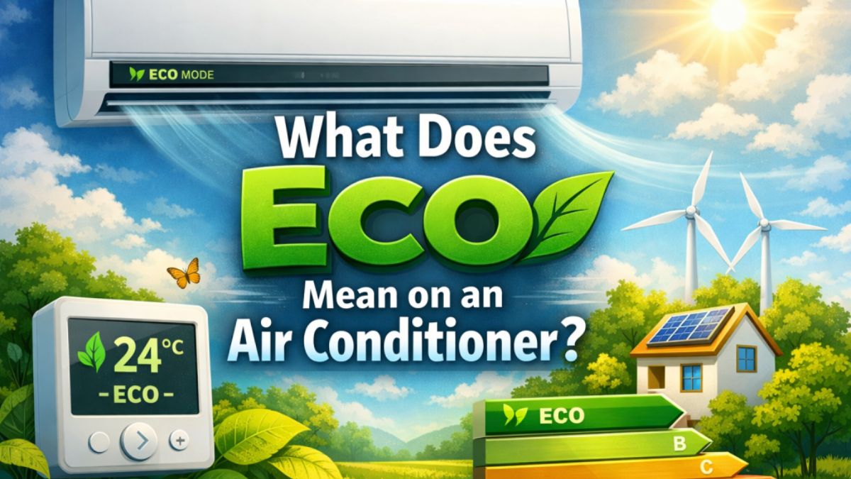 Chế độ Eco là tính năng cân bằng giữa hiệu quả làm mát và khả năng tiết kiệm điện