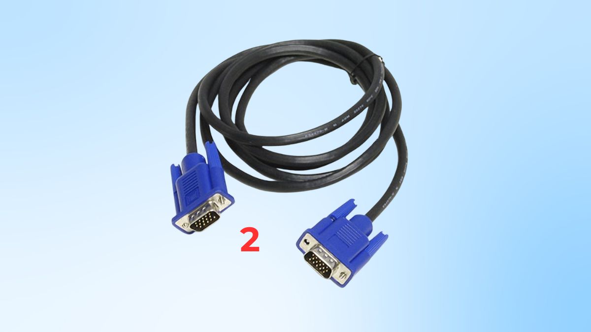 Chuẩn bị một sợi cáp D-Sub
