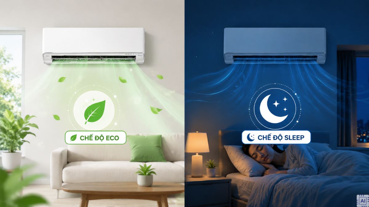 Sử dụng Eco hoặc Sleep đúng cách