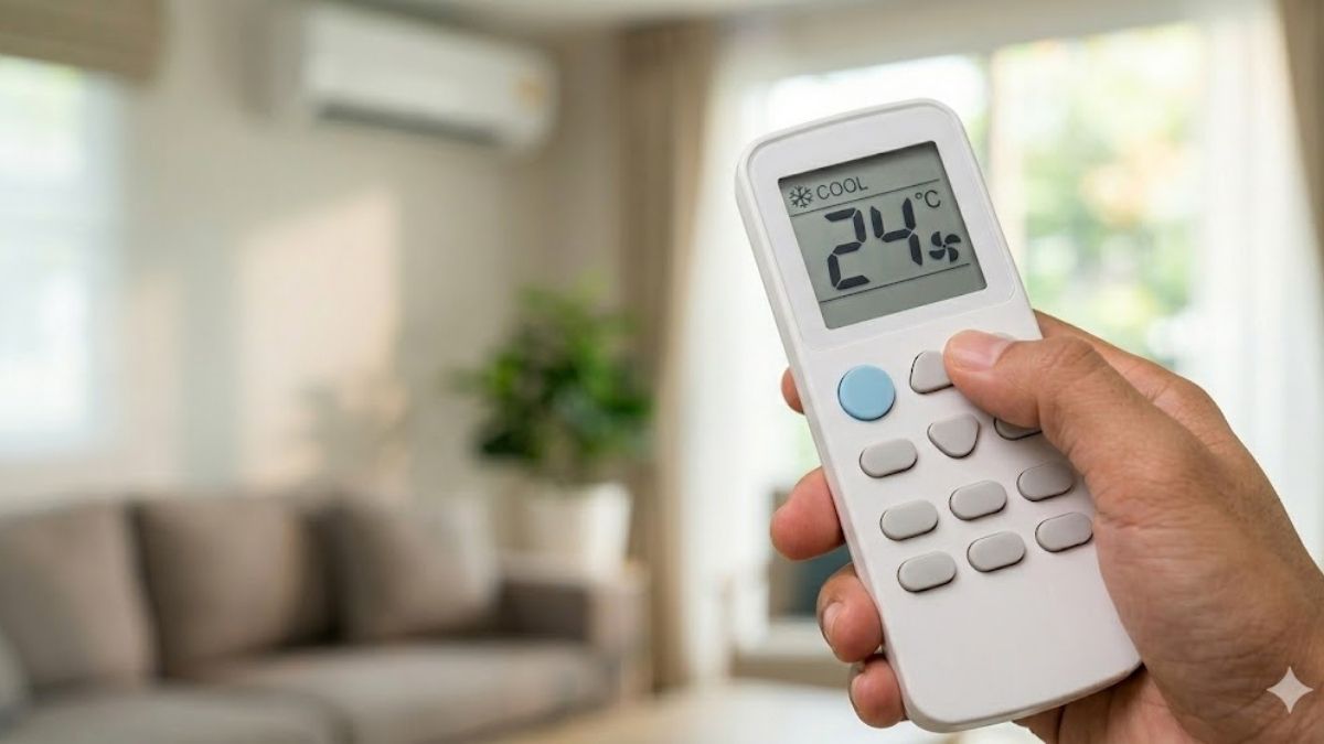 Cài đặt nhiệt độ trong khoảng phù hợp