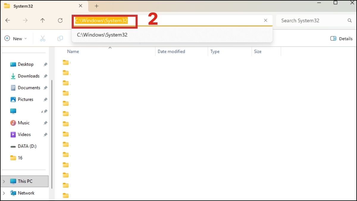 Mở Control Panel bằng file control.exe