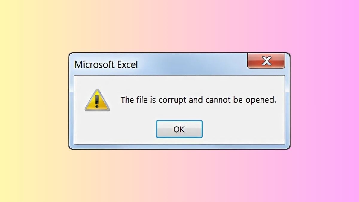 Corrupt File là lỗi tệp tin bị hư hỏng không thể mở hoặc đọc