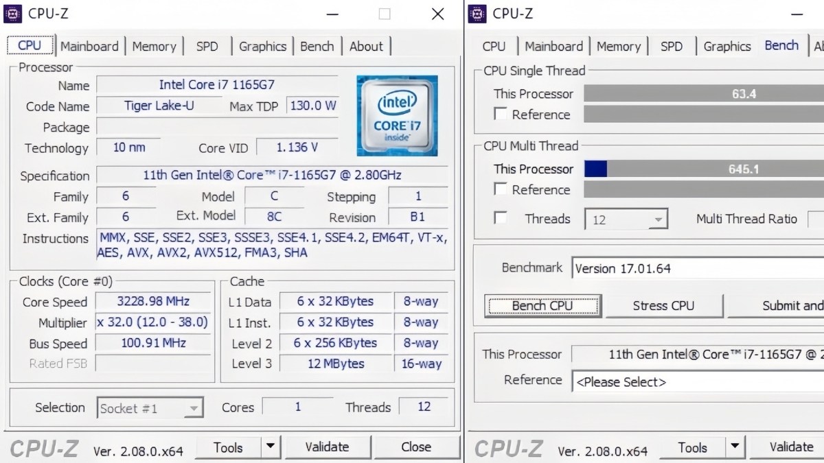 CPU Z là công cụ kiểm tra phần cứng máy tính miễn phí
