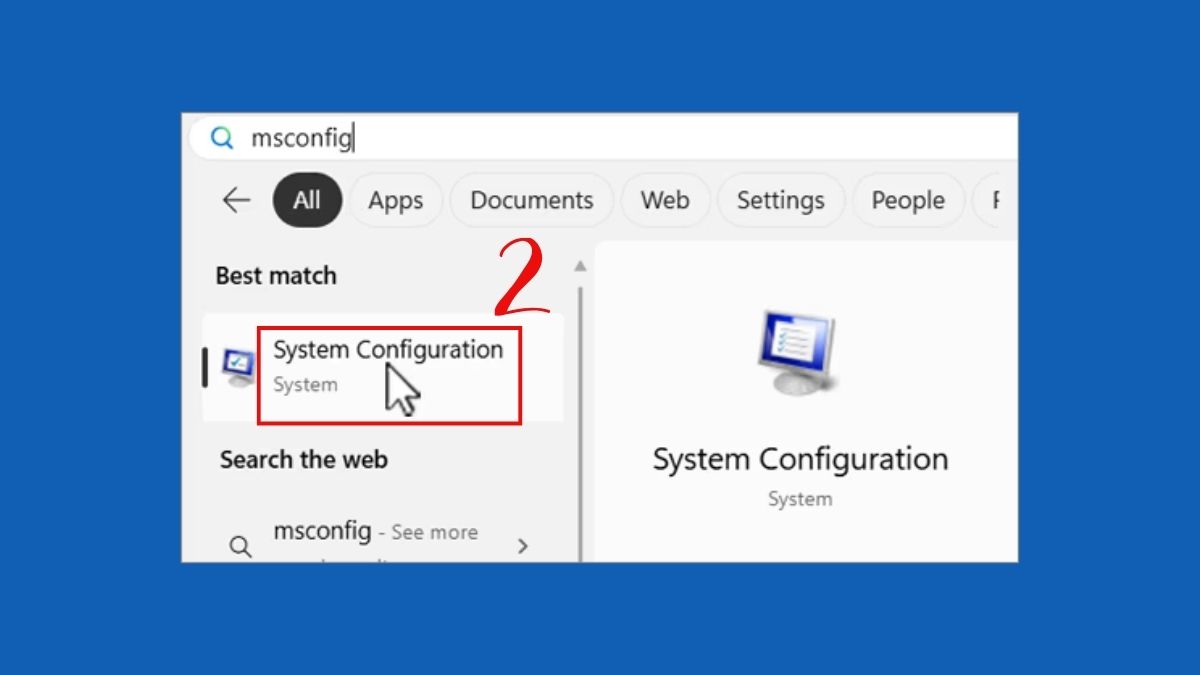 Khởi động lại máy tính hoặc Clean Boot khắc phục lỗi Ctrl Shift S bước 2