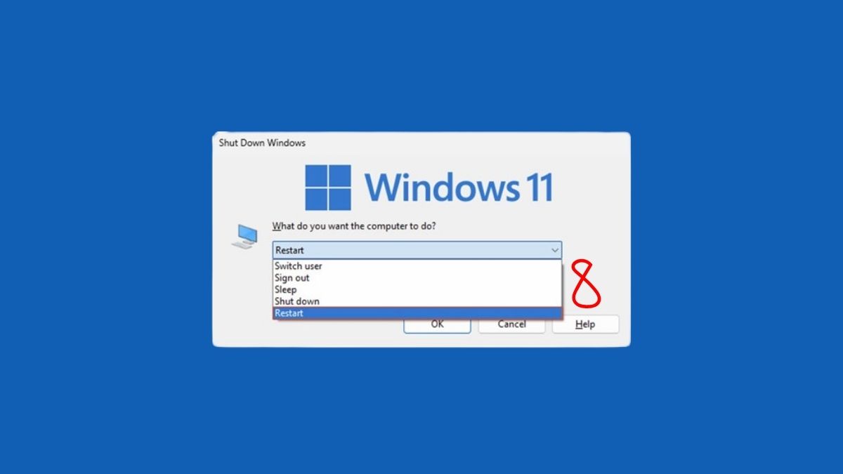 Khởi động lại máy tính hoặc Clean Boot khắc phục lỗi Ctrl Shift S bước 4