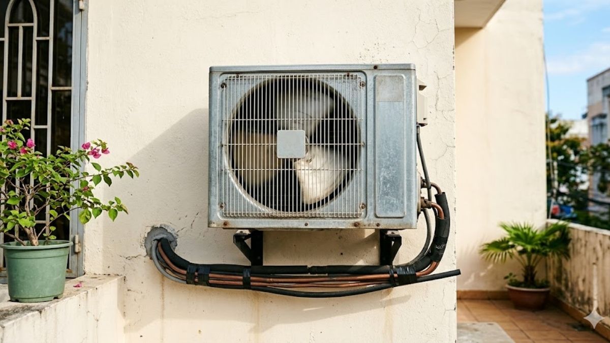 Cục nóng điều hòa chạy một lúc rồi tắt sẽ làm giảm hiệu suất làm mát