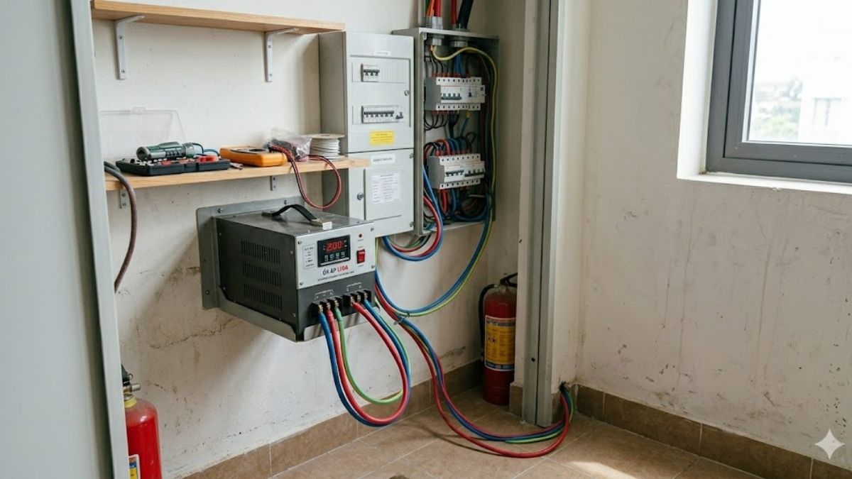 Lắp ổn áp nếu điện yếu
